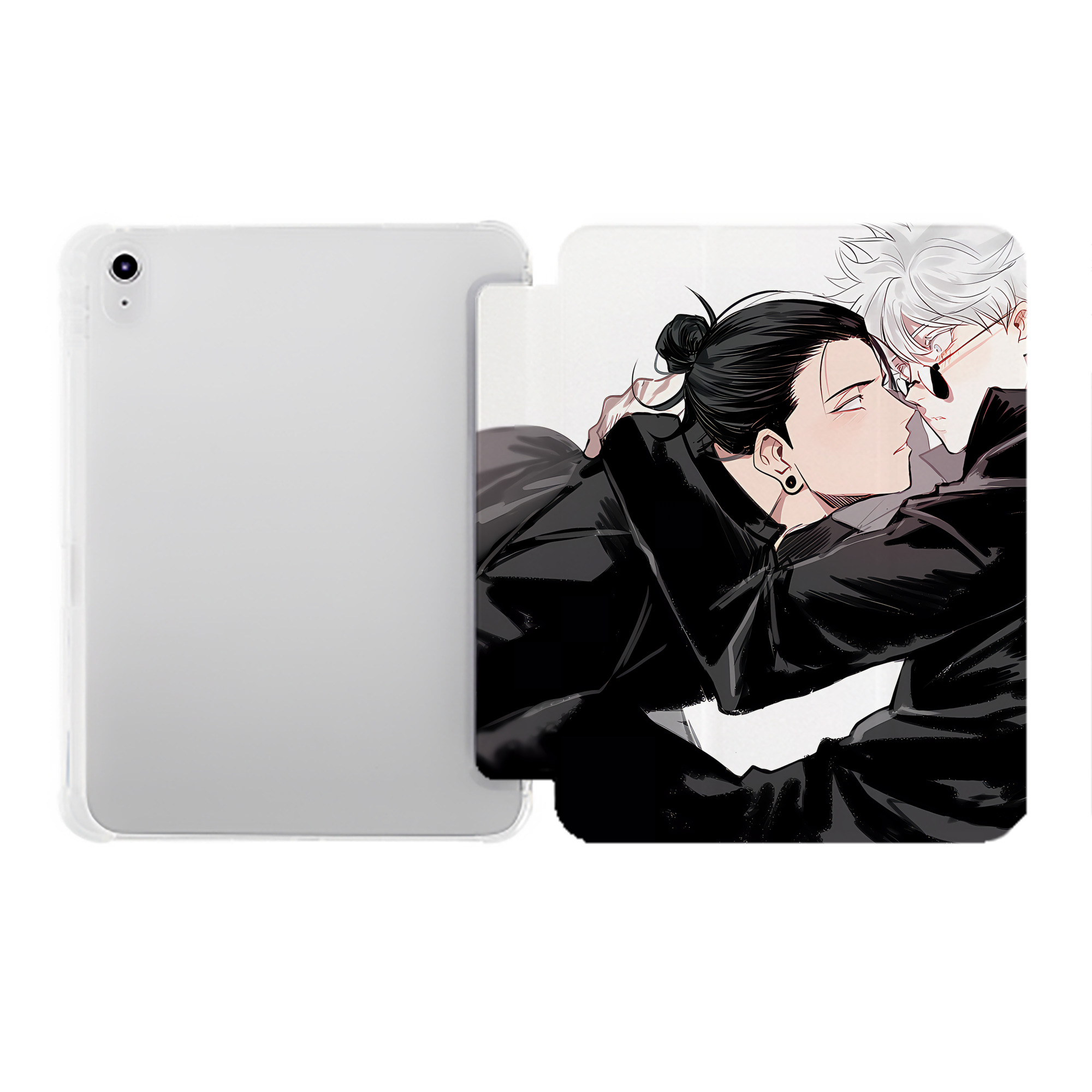 （画像用） SPY×FAMILY间谍家家酒 IPad ケース ペン収納付き 三つ折りスタンド PUレザー×シリコン 対応機種9.5/10.5/10.9インチ
